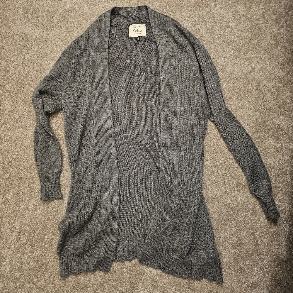 Cotton On Long Grey Cardigan